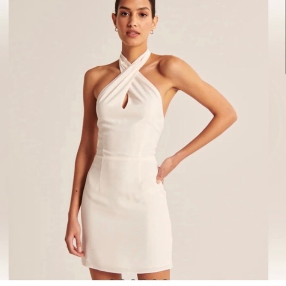 Abercrombie and Fitch cross halter dress